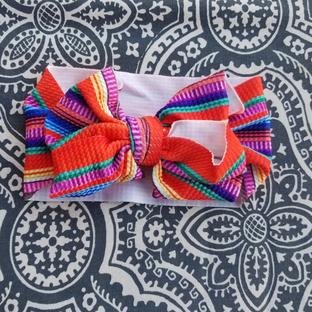 🆕️Striped headwrap headband